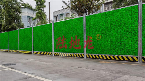 景观步道施工中陆地龙围挡怎么做到既通透又不失安全(图1)